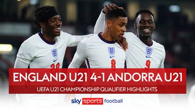England U21 4-1 Andorra U21
